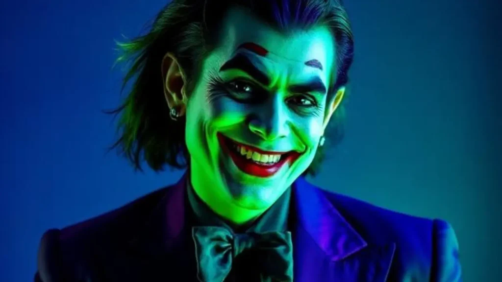 joker green and purple