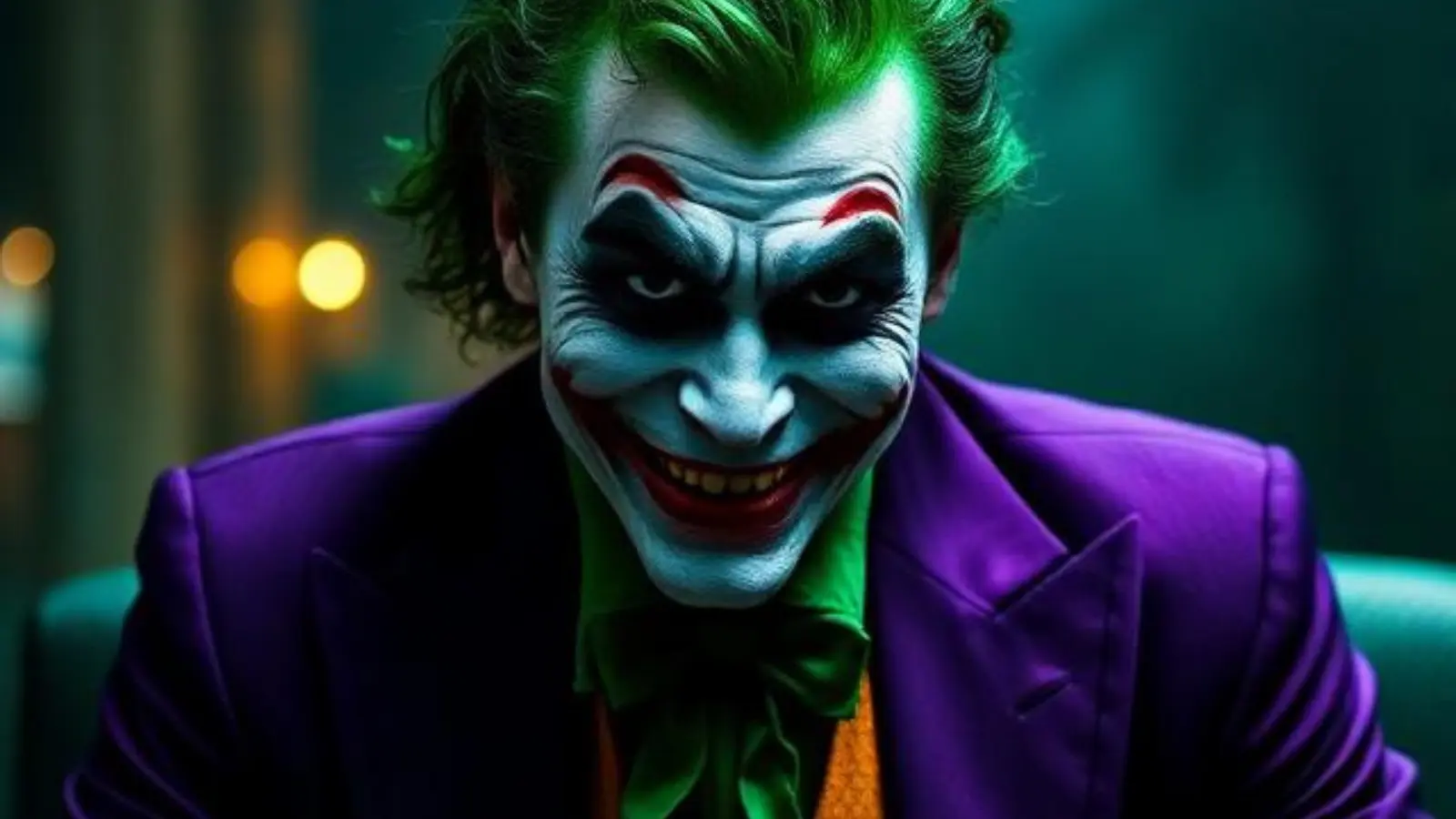 joker green and purple