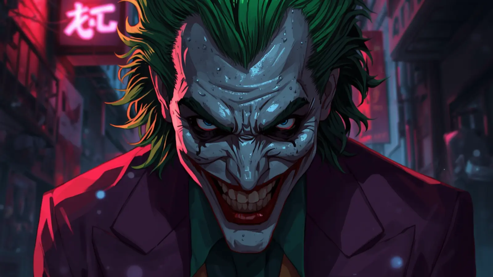 joker green hair