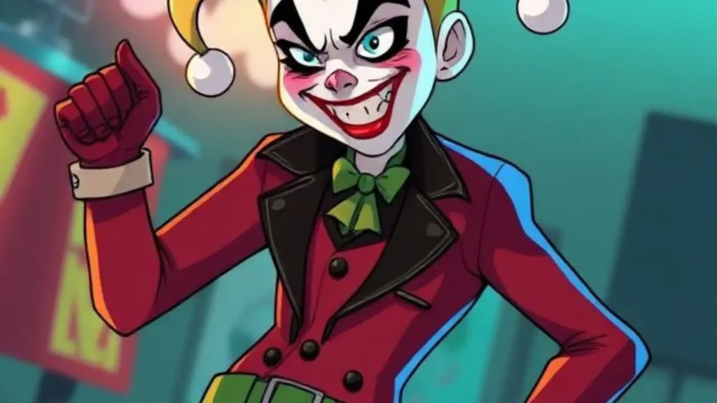 joker harley quinn cartoon