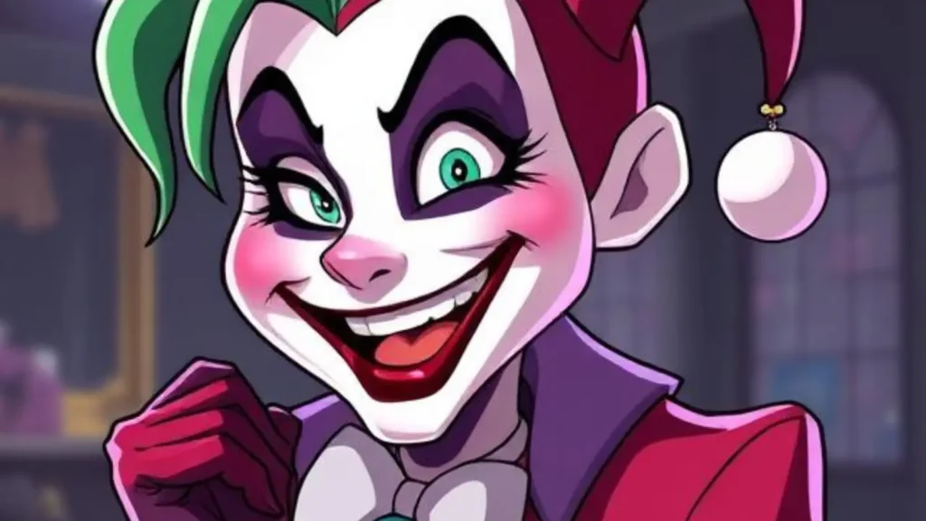joker harley quinn cartoon