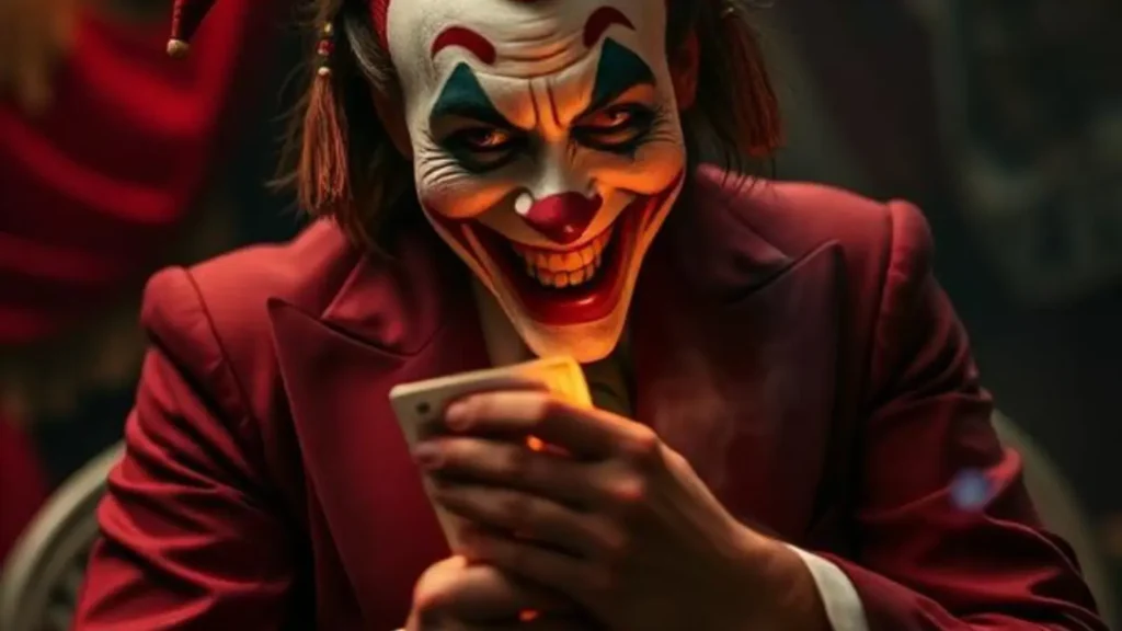 joker money burning