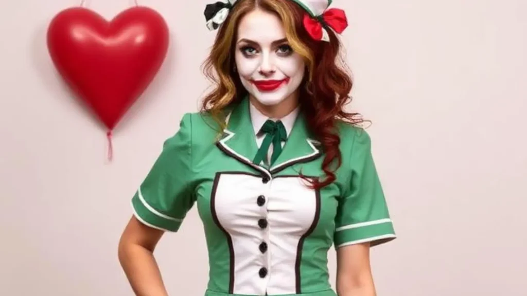 joker nurse outfit costume