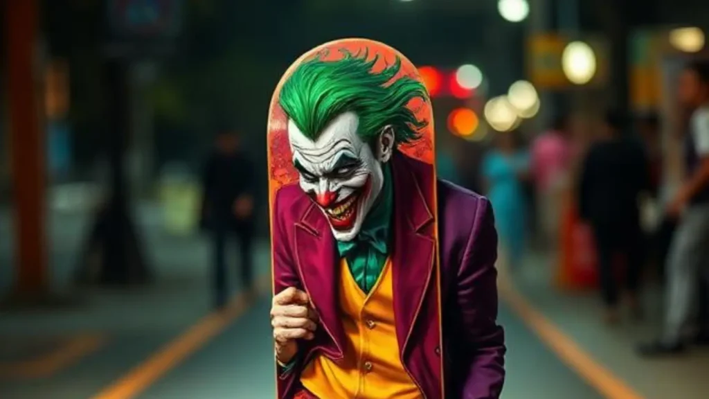 joker skateboard
