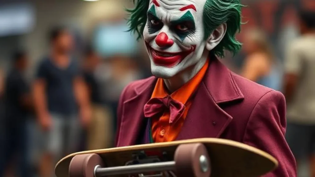 joker skateboard