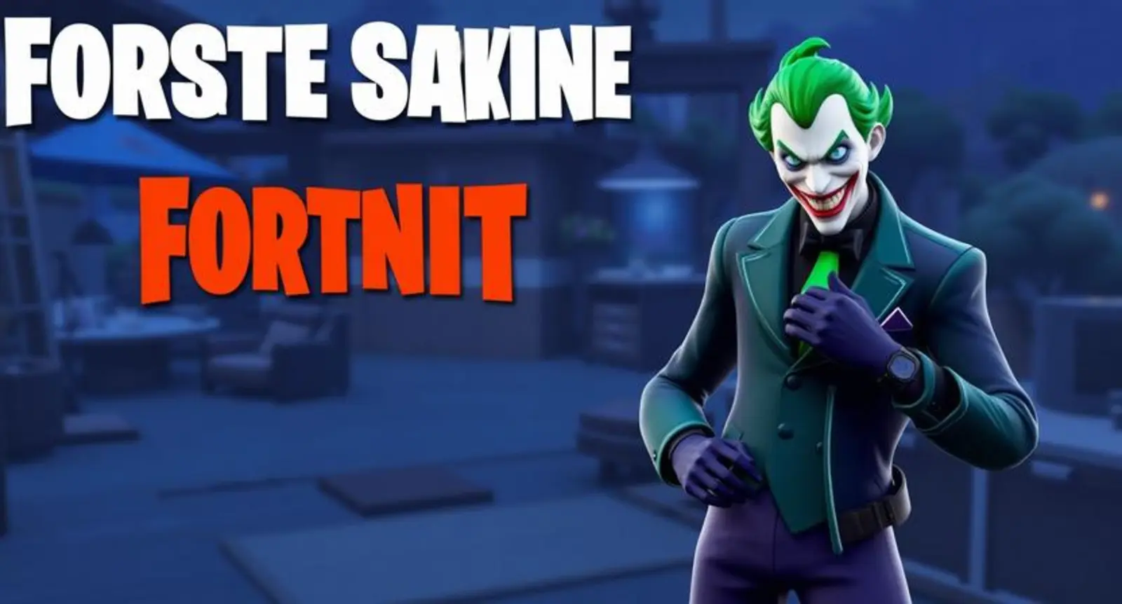 joker skin fortnite
