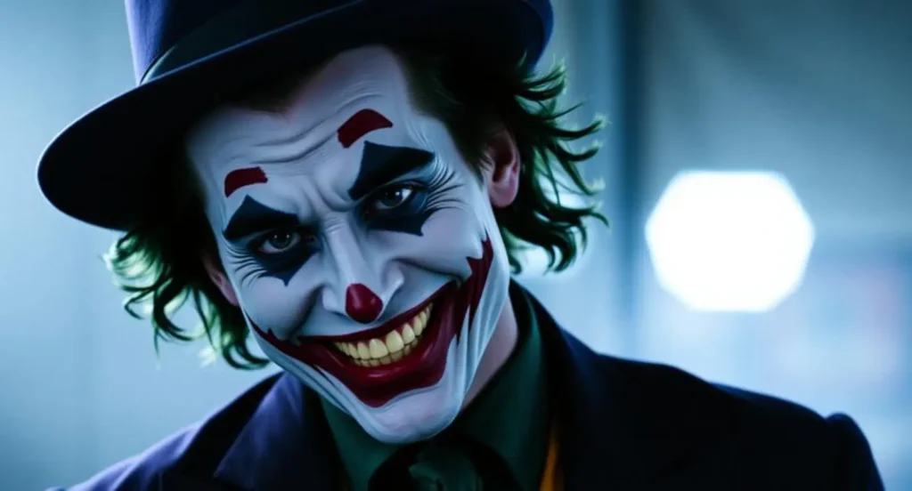 joker smile heath ledger