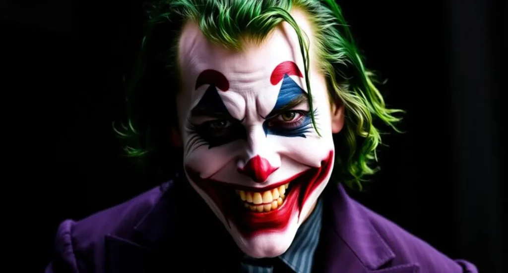 joker smile heath ledger