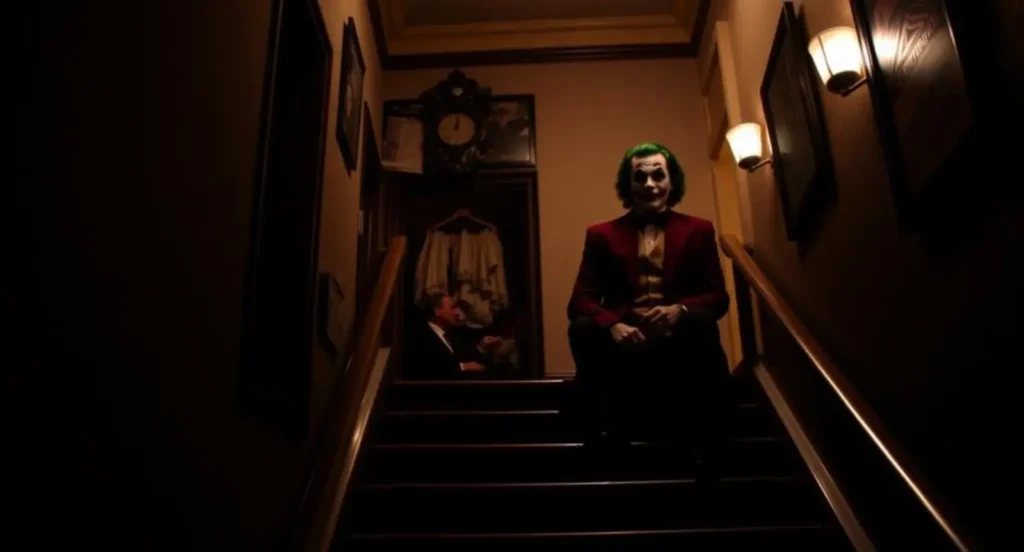 joker stairs scene