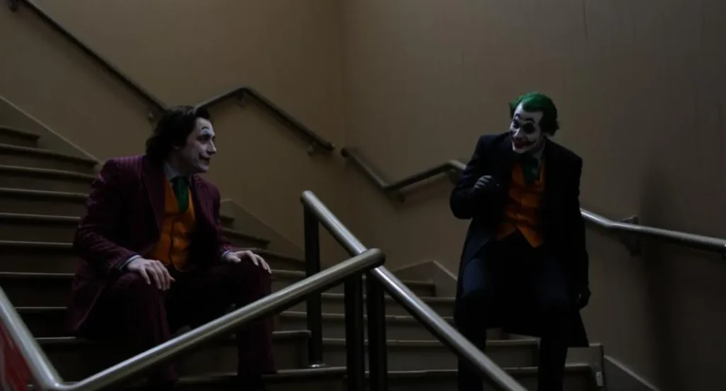 joker stairs scene