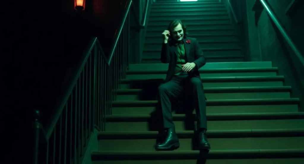 joker stairs scene