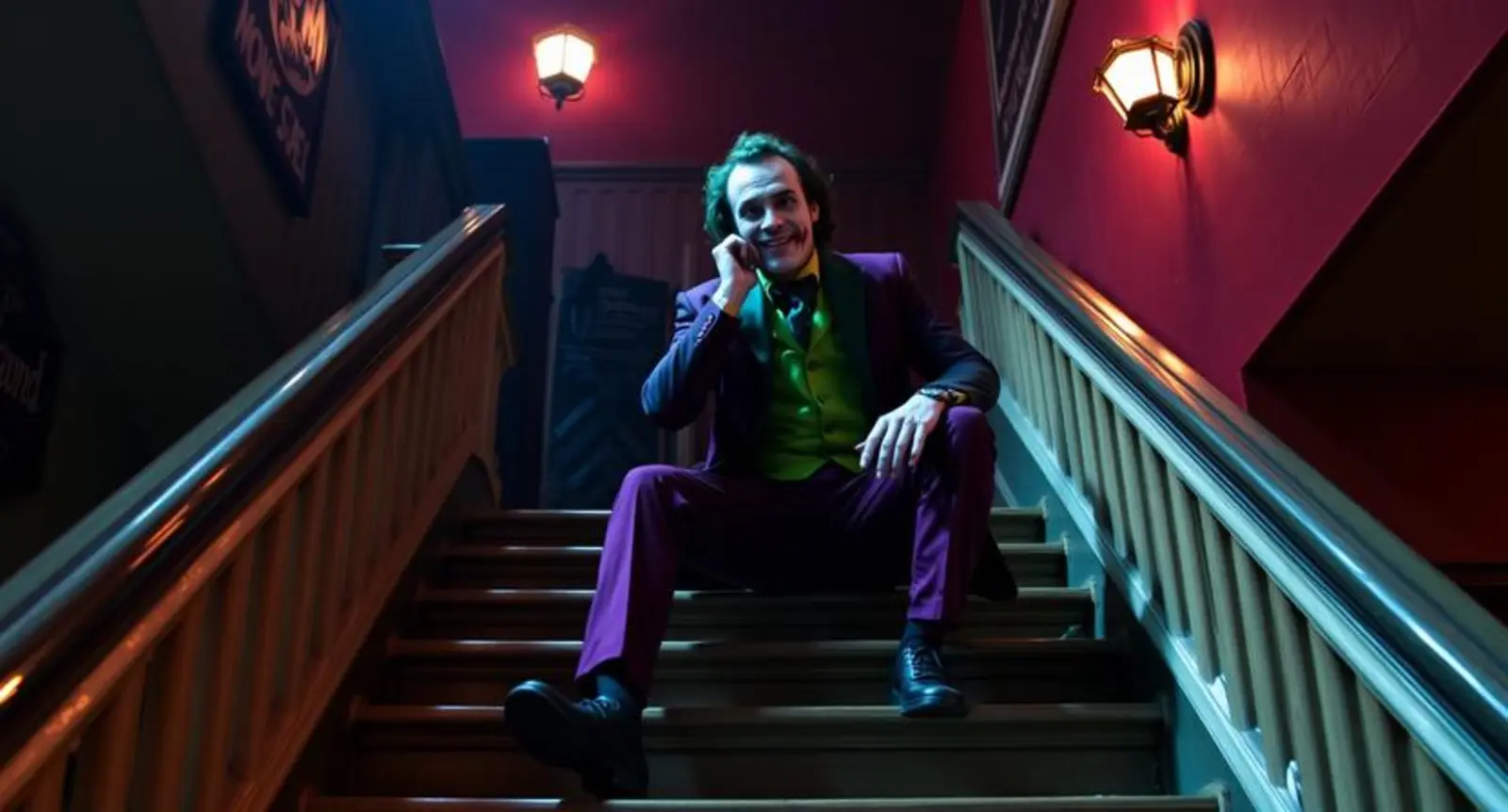 joker stairs scene