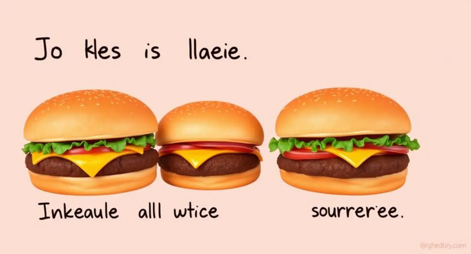 jokes about burgers