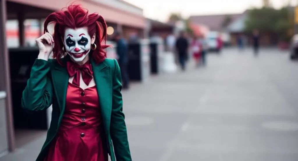 female joker halloween costume_
