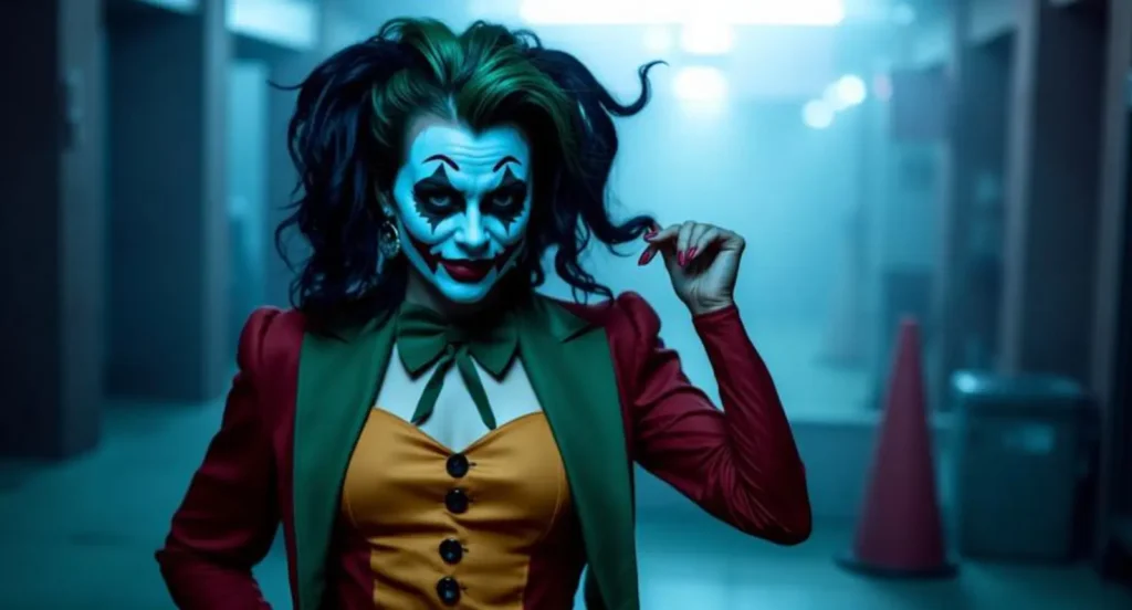female joker halloween costume_
