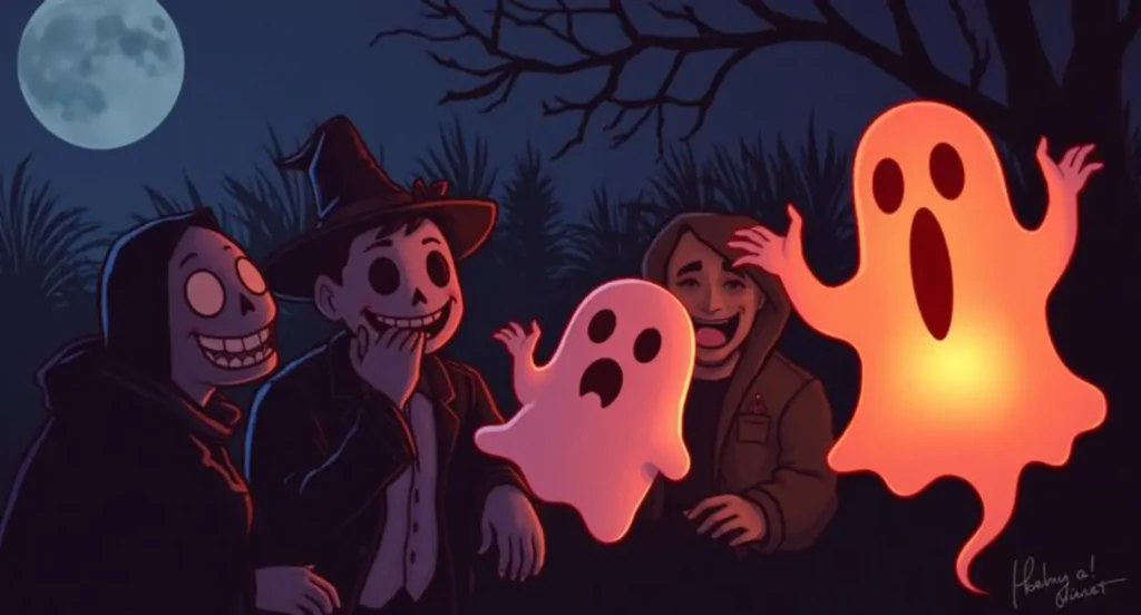 ghosting jokes