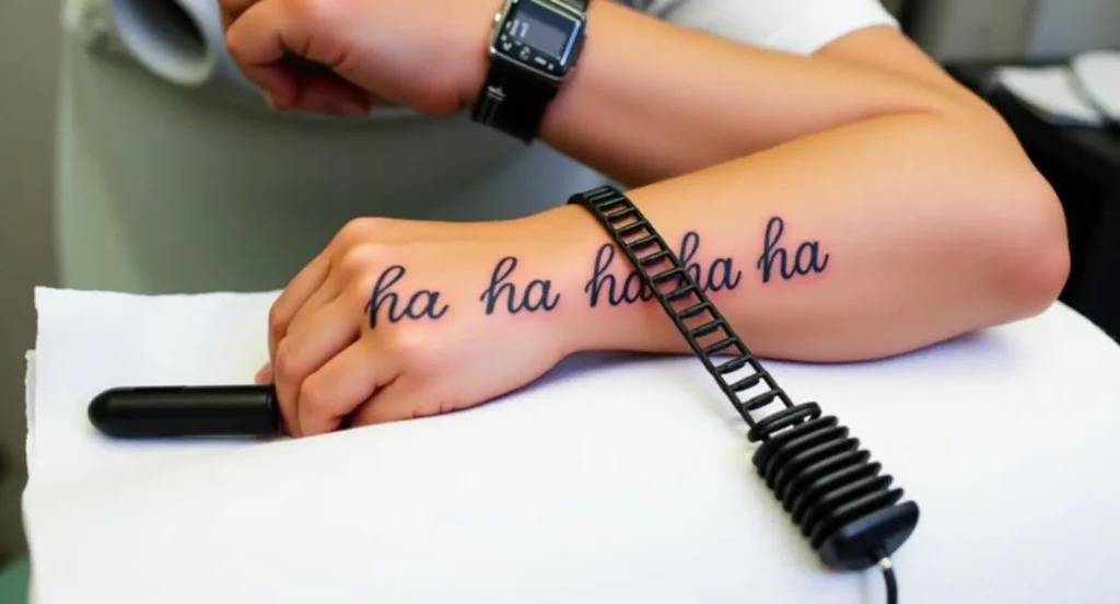 ha ha ha joker tattooβ
