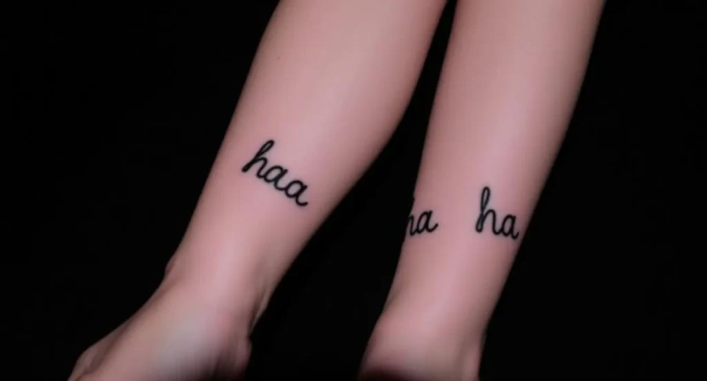 ha ha ha joker tattooβ
